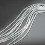 Перламутр морских ракушек, оттенок "Белый", трубочки 4*14мм