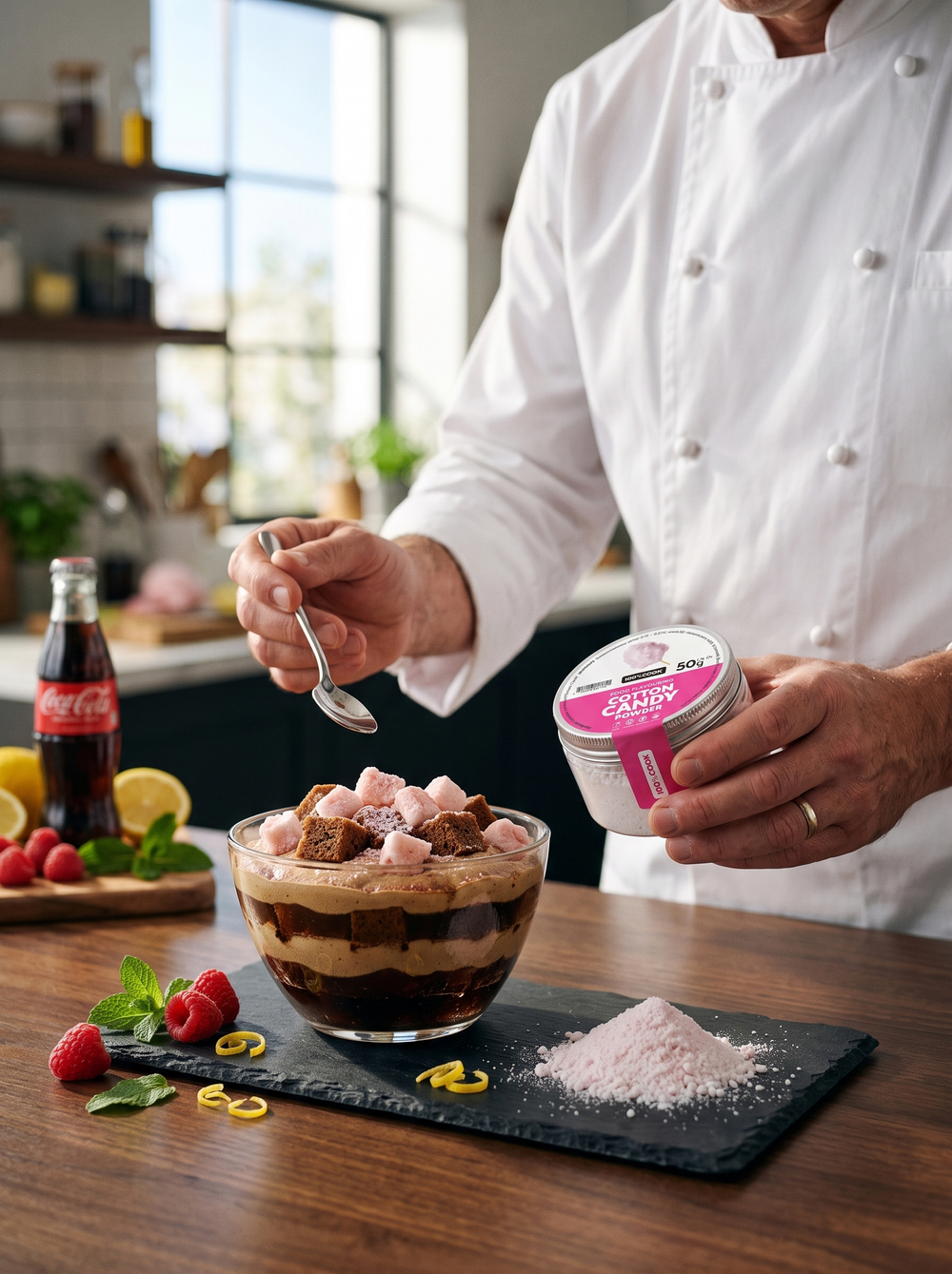 Сахарная вата Ароматизатор пищевой (порошок), 100%COOK, 50 г