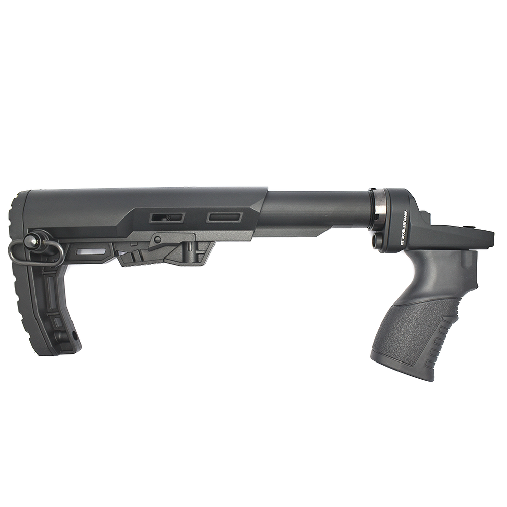 Комплект: Телескопический приклад на СВД/Тигр, Alpha без подщечника, K.Arma