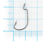 Крючок офсетный Fish Season Worm с большим ухом 3312 BN