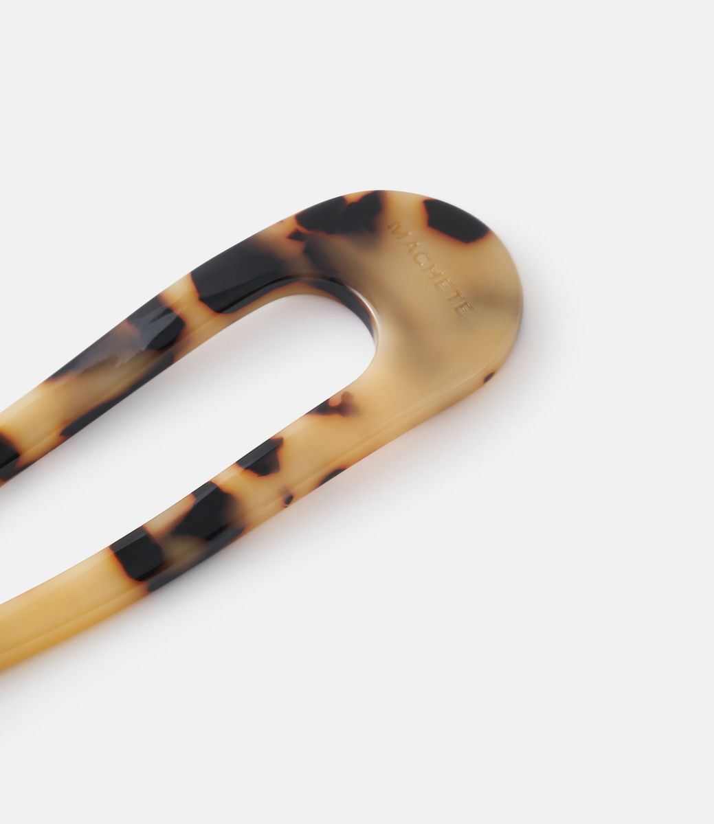 Machete French Hair Pin Blonde Tortoise — шпилька из ацетата