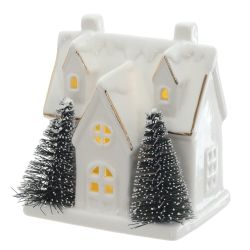 GAEM Фигурка декоративная "Домик" с подсветкой (2хLR44), L8 W6 H9 см