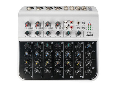 Мини-микшерный пульт, 8 каналов, USB, Soundking