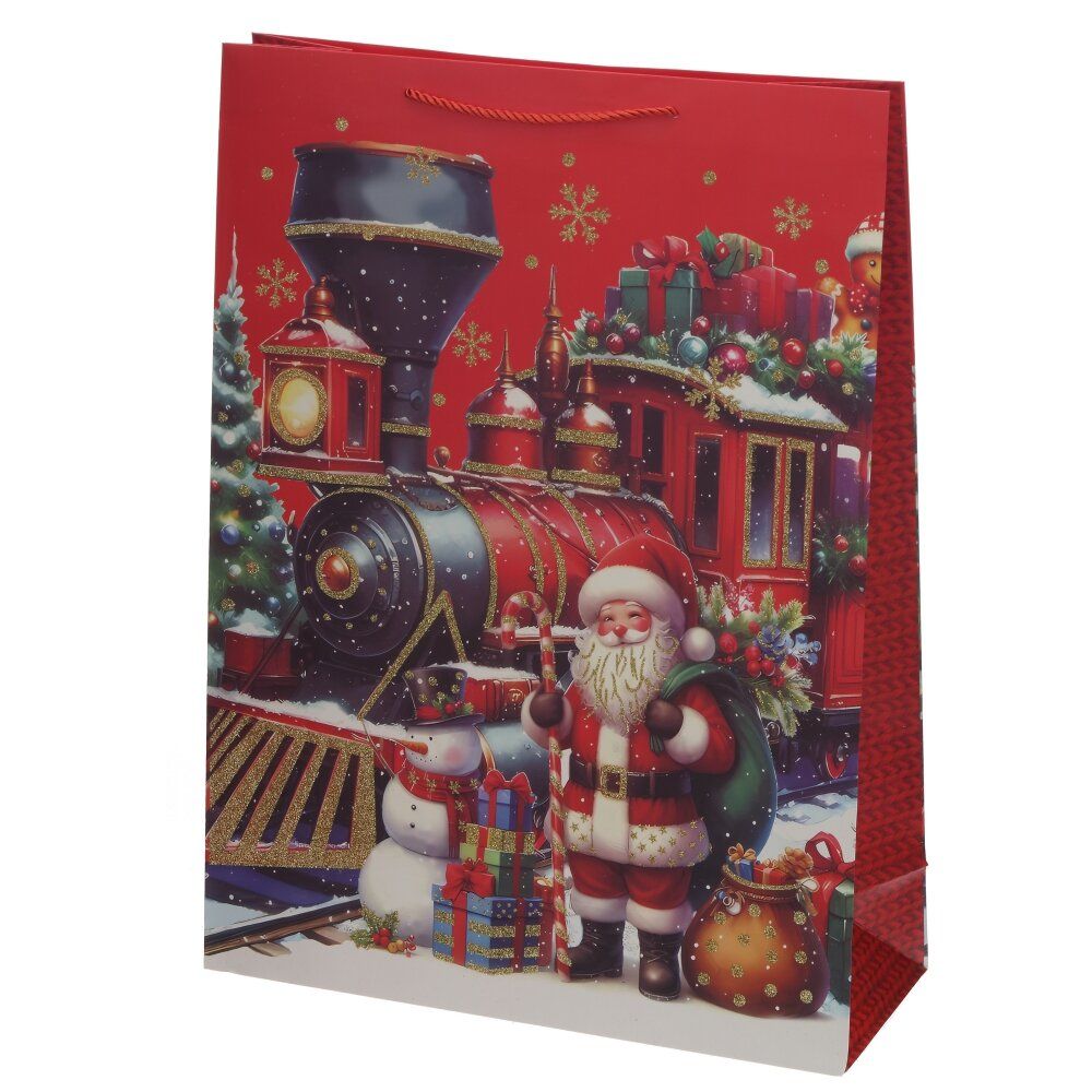 GAEM Пакет подарочный XXL (бумага 210г/м2, блок 12шт), L49 W17 H74 см, 4в.