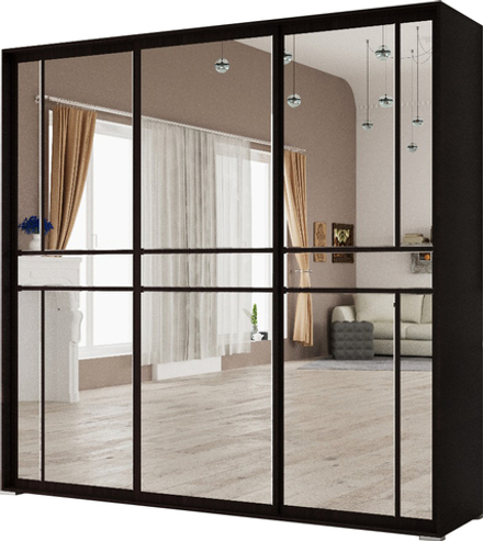 Шкаф-купе Пекин 1700 зеркала