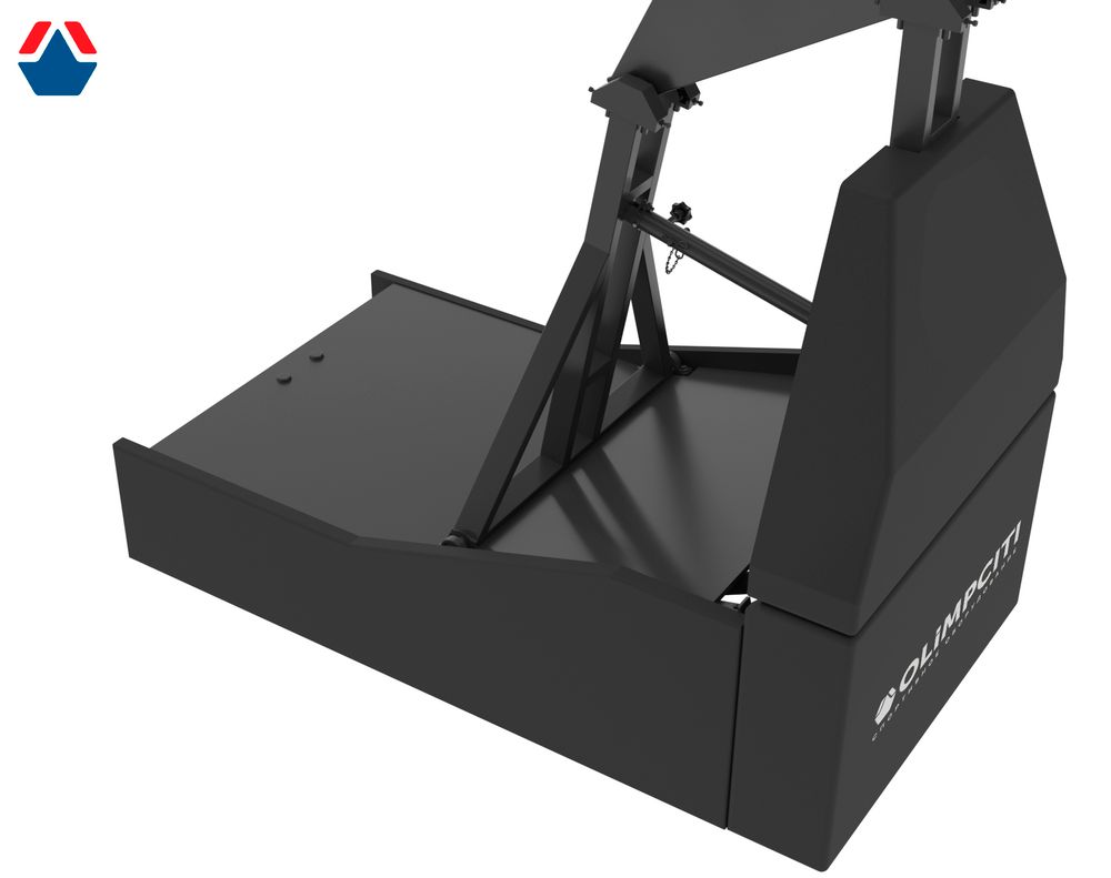 Стойка баскетбольная мобильная складная PRO, вынос 3250 с трехсторонним табло атаки
