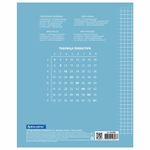 Тетрадь 18 л. BRAUBERG ЭКО "5-КА", клетка, обложка плотная мелованная бумага, СИНЯЯ, 402988, 25шт