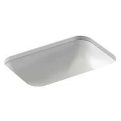 Раковина встраиваемая снизу  Jacob Delafon Vox 56,2 х 39,7 с переливным отверстием EYA102-00