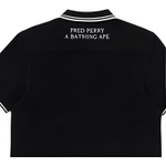 A Bathing Ape X Fred Perry Color Camo Polo черный