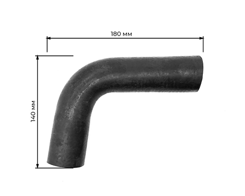 Патрубок радиатора верхний TY295IT