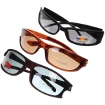 Очки солнцезащитные, стиль спортивный «SPORT Style - Top», цвет черный