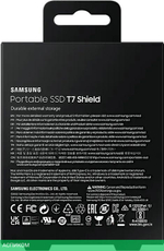Внешний накопитель Samsung T7 Shield 2TB бежевый (MU-PE2T0K/WW)
