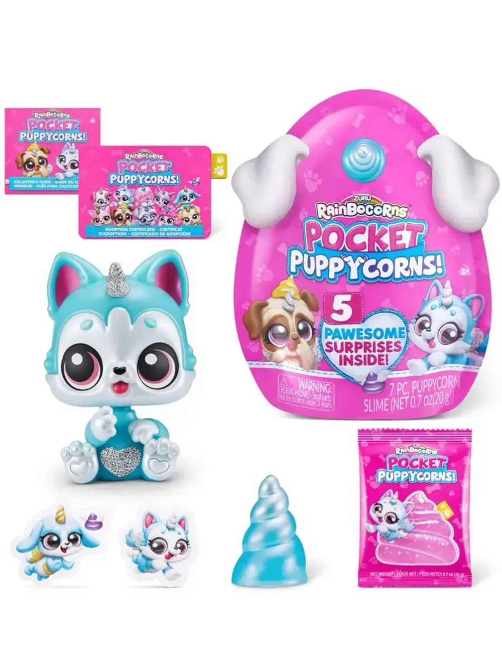 Фигурка сюрприз Rainbocorns Puppycorn 9285 в пакете