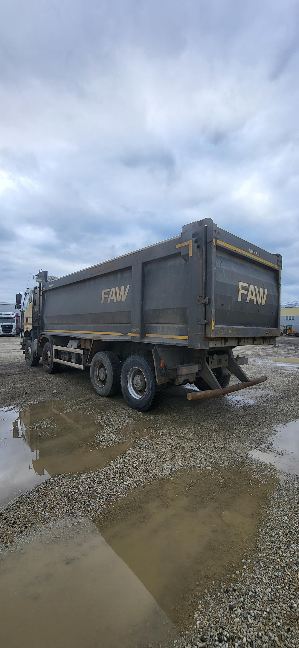 Автомастер 6589* на шасси FAW CA 3310 8x4 Самосвал 658983-01 (Дизельный, 11,1 л, 420 л.с, МТ)