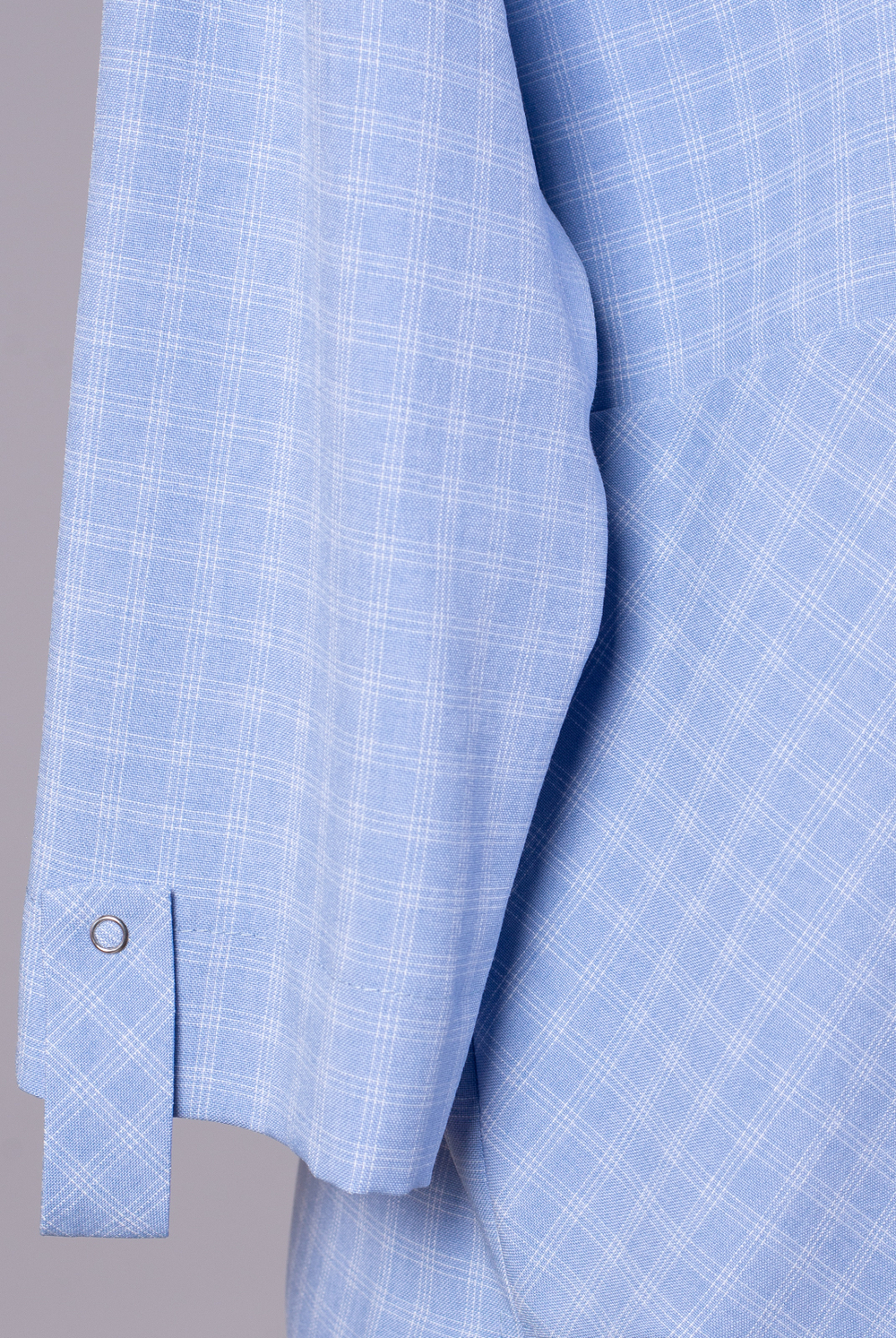 Блузка женская 3726ЛП, клетка #259Клб093726ЛП