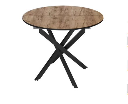 Стол Орион ЛДСП каркас чёрный