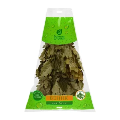 Веник дубовый с крапивой в уп. «Банные штучки»