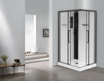 Душевая кабина Esbano ESKM108CKRR 100x80x215 черный