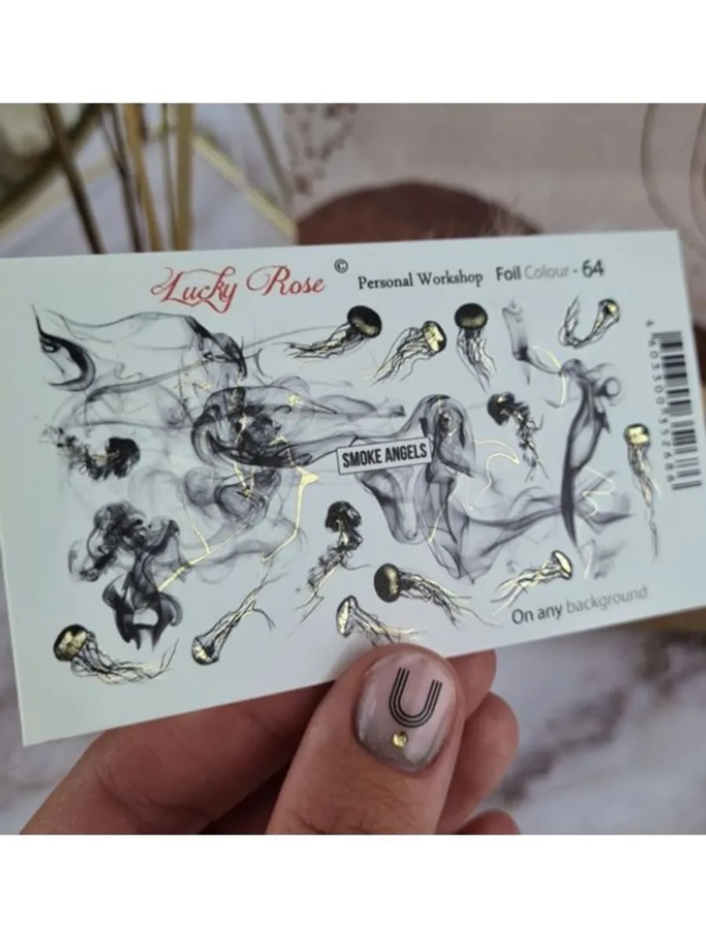 Набор слайдеры 2шт Lucky Rose. Foil 064, 065