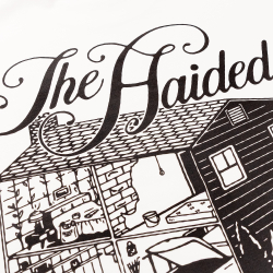 Футболка HAIDED TRUE CRIME Ecru