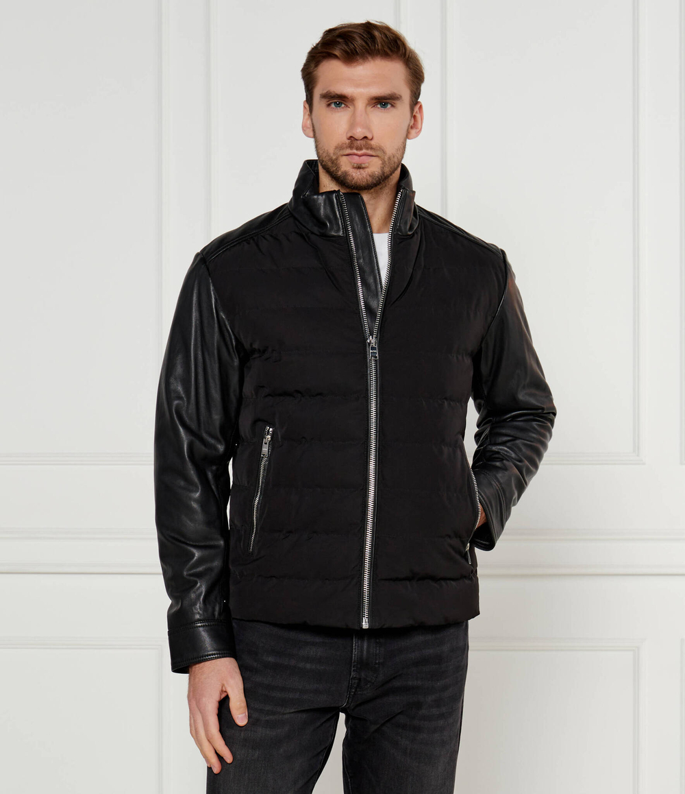 Кожаная куртка C-Mersino BOSS BLACK - черный(50518724)