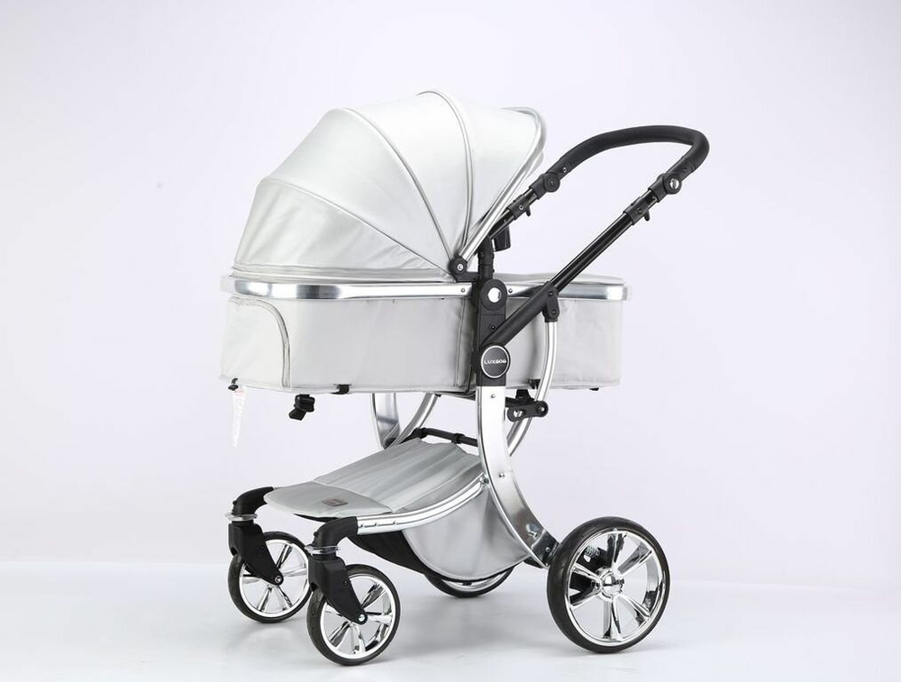 Коляска 2 в 1 Dalux 608 экокожа