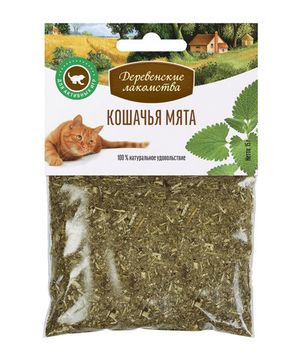 Деревенские Лакомства Кошачья мята, 15 гр