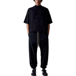 Футболка Fear of God Essentials Tee Jet Black, 125SP232006F