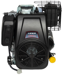 Двигатель Loncin LC1P90F-1 (A type) (432см куб. вертикальный вал 25,4мм, катушка 12А, электрозапуск)