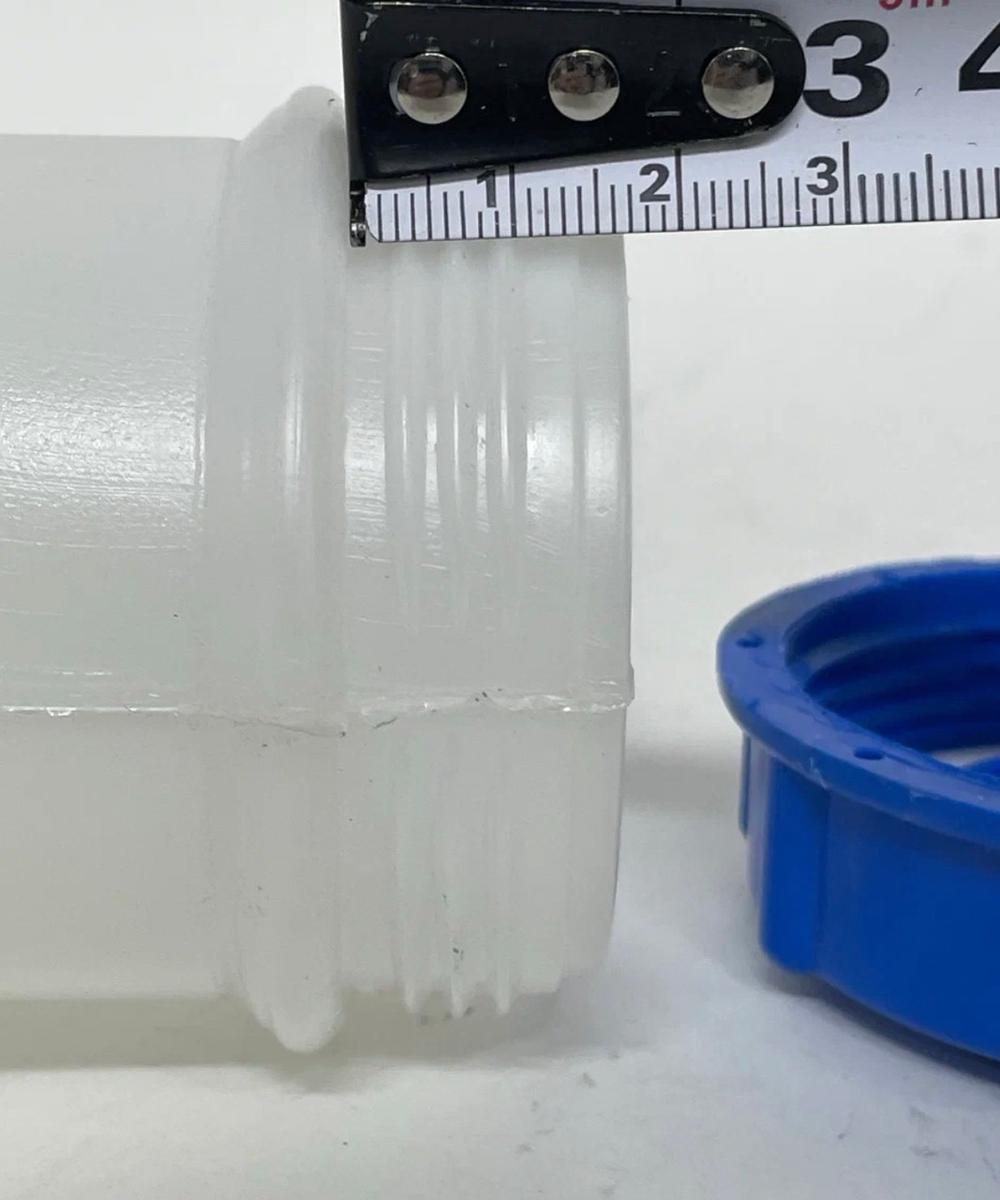 Топливный бак автономного отопителя, 10 литров, бачок, пластик-белый (1 шт.)