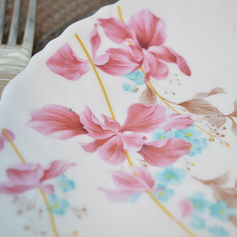 Тарелка плоская 19см Кларис, стеклокерамика, Jewel 7288