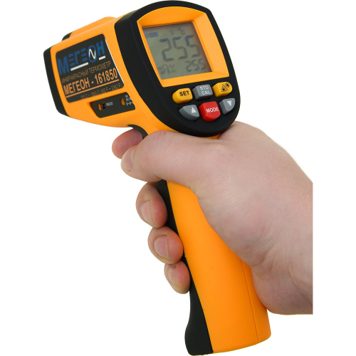 Измеритель температуры лазерный (пирометр) МЕГЕОН 161850