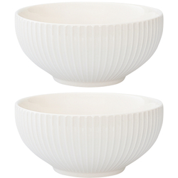 Набор салатников 2шт 16см Liberty Jones Soft Ripples белый