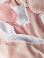 Боди с коротким рукавом для малышей Next 649-881, 5 шт., Белый, Розовый