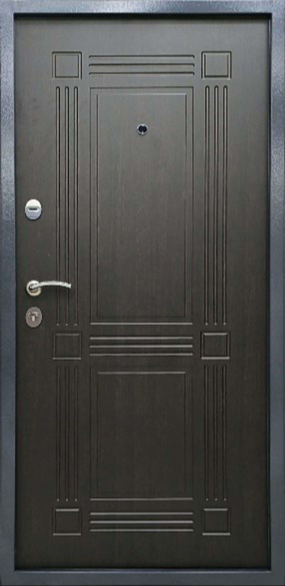 Дверь входная Home ECO MP Ясень ривьера айс Венге
