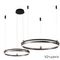Подвесной светодиодный светильник Crystal Lux Fernando SP123W Led Coffee/Black
