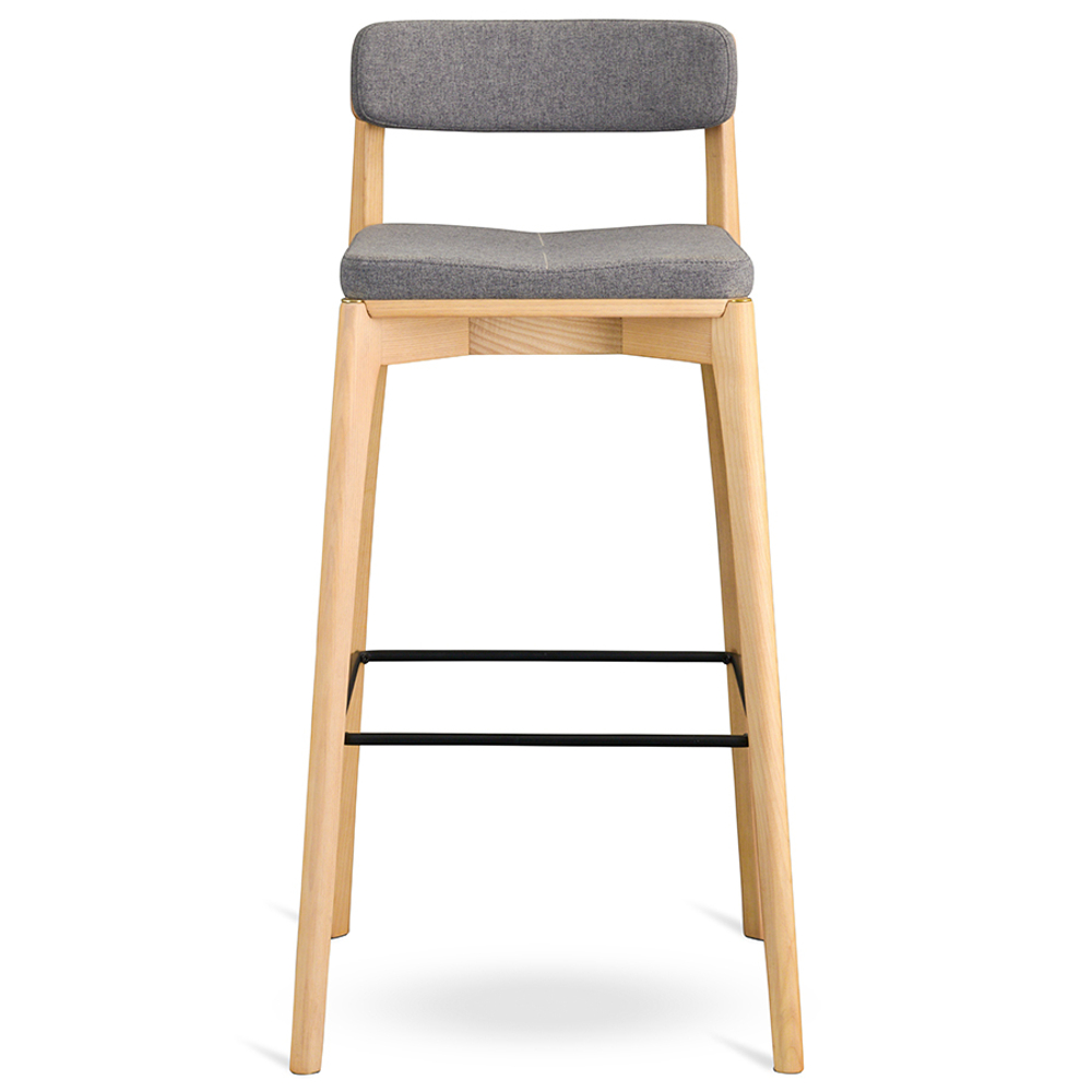 Стул барный Latitude Aska ясень/серый