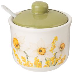 САХАРНИЦА С ЛОЖКОЙ AGNESS "SUNDAY" 10*9,5 СМ 300 МЛ (КОР=36ШТ.)