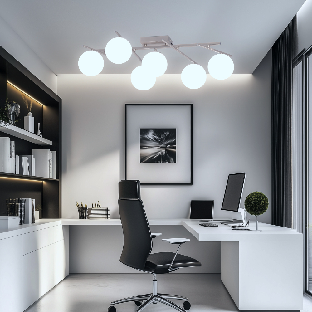 Citilux DORSY CL223161 LED Люстра поворотная с пультом Матовый Хром