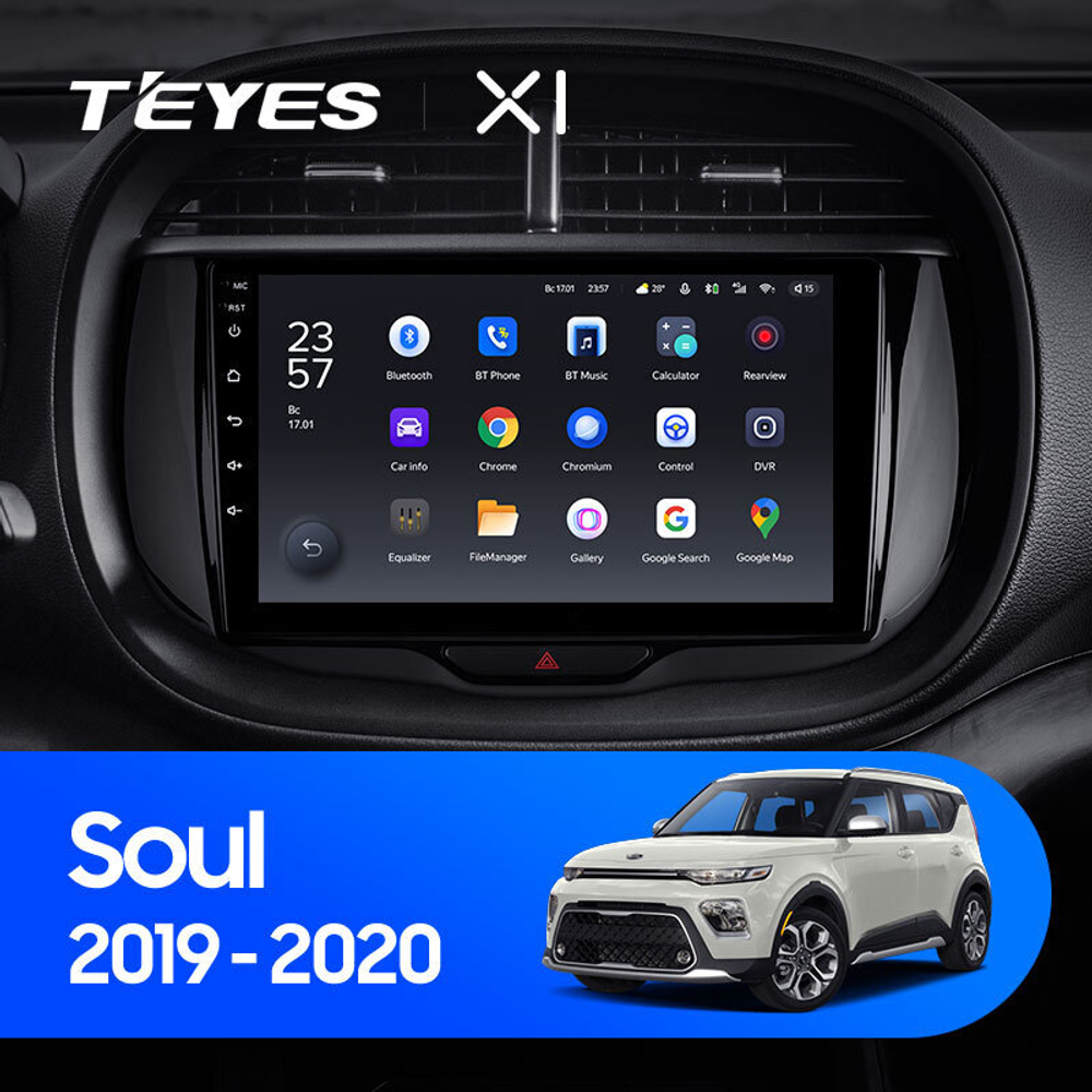 Teyes X1 9" для KIA Soul 2019-2020