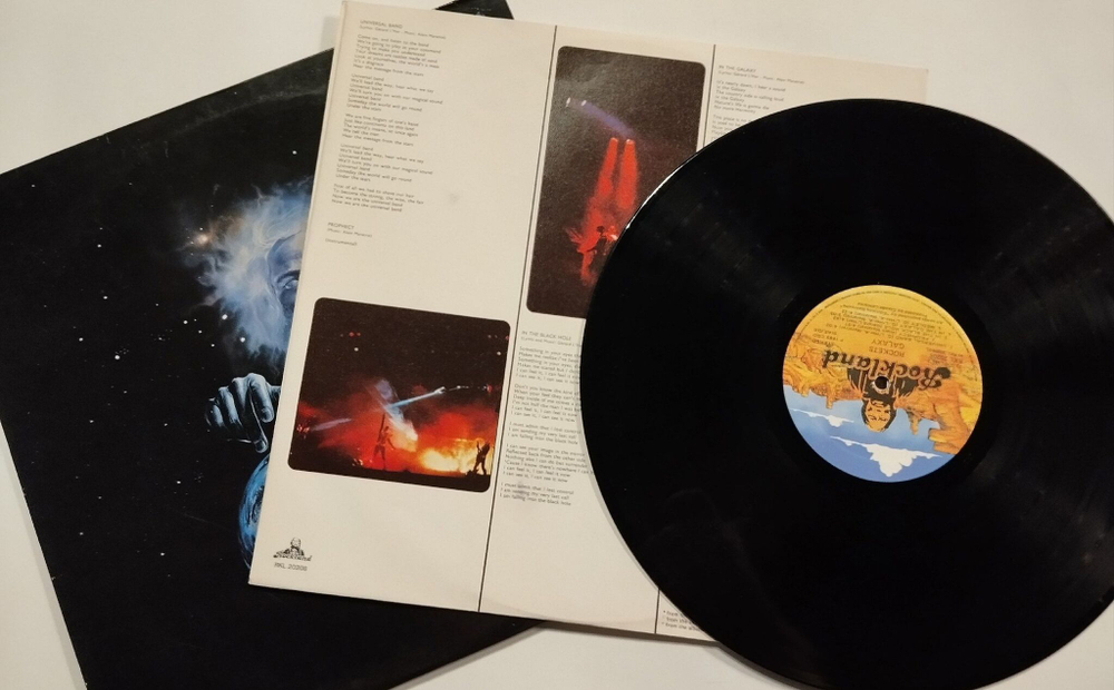 Винтажная виниловая пластинка LP Rockets Galaxy (Italy 1980)