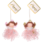 Подвеска «Фея - Сказка» 12 см (в ассортименте), Розовый