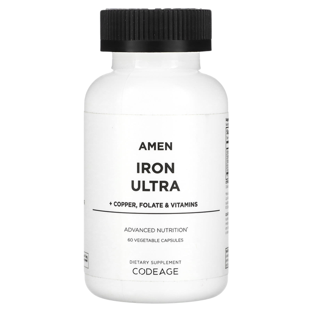 CODEAGE AMEN Iron Ultra 60 veg capsules , Железо Ультра