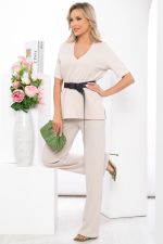 Костюм брючный "Дина" (экрю) К5355 LT Collection