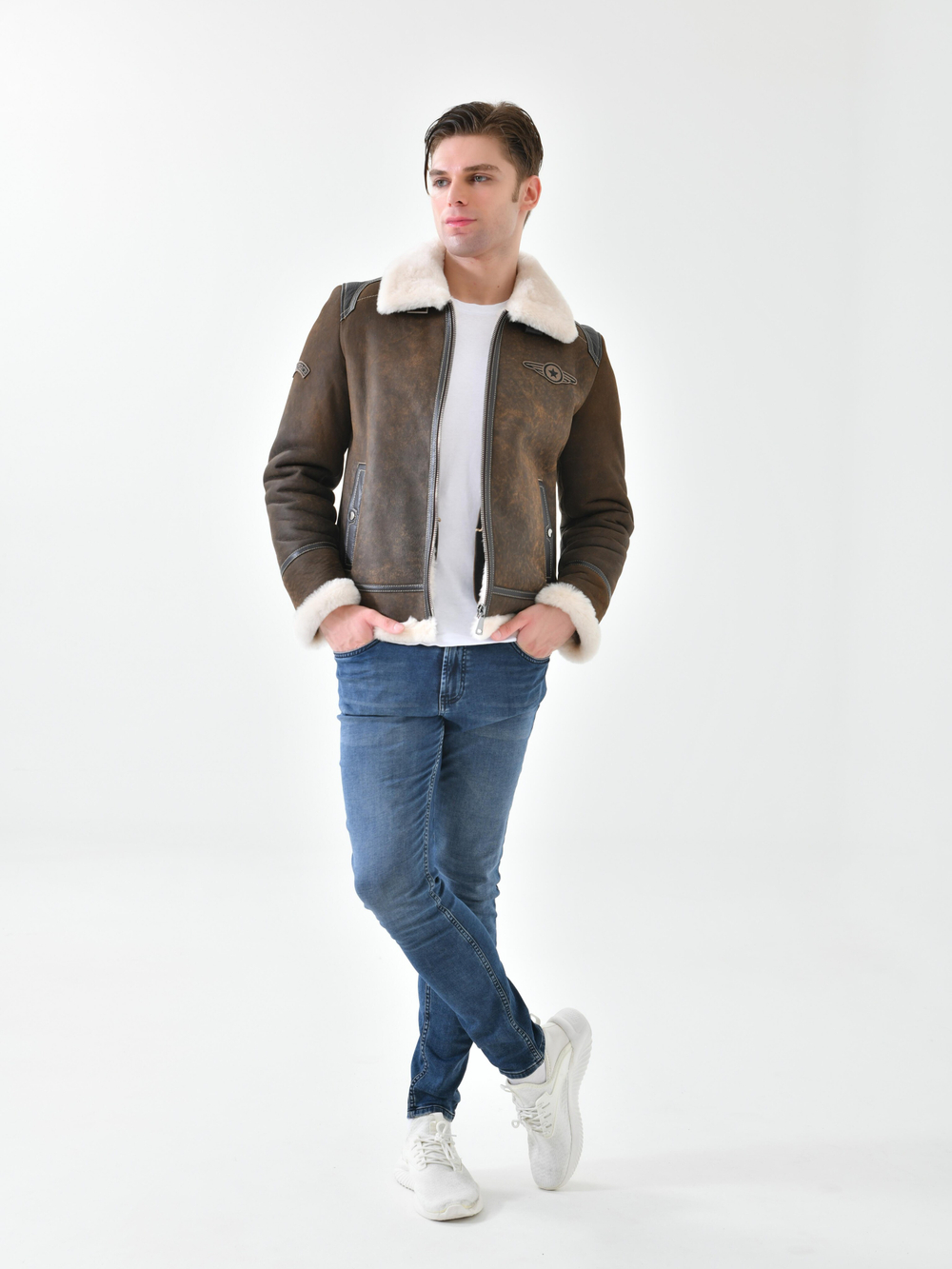 Дубленка мужская