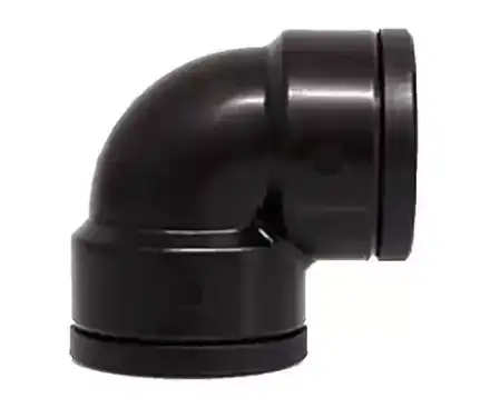 Колено 3" ВР пластик