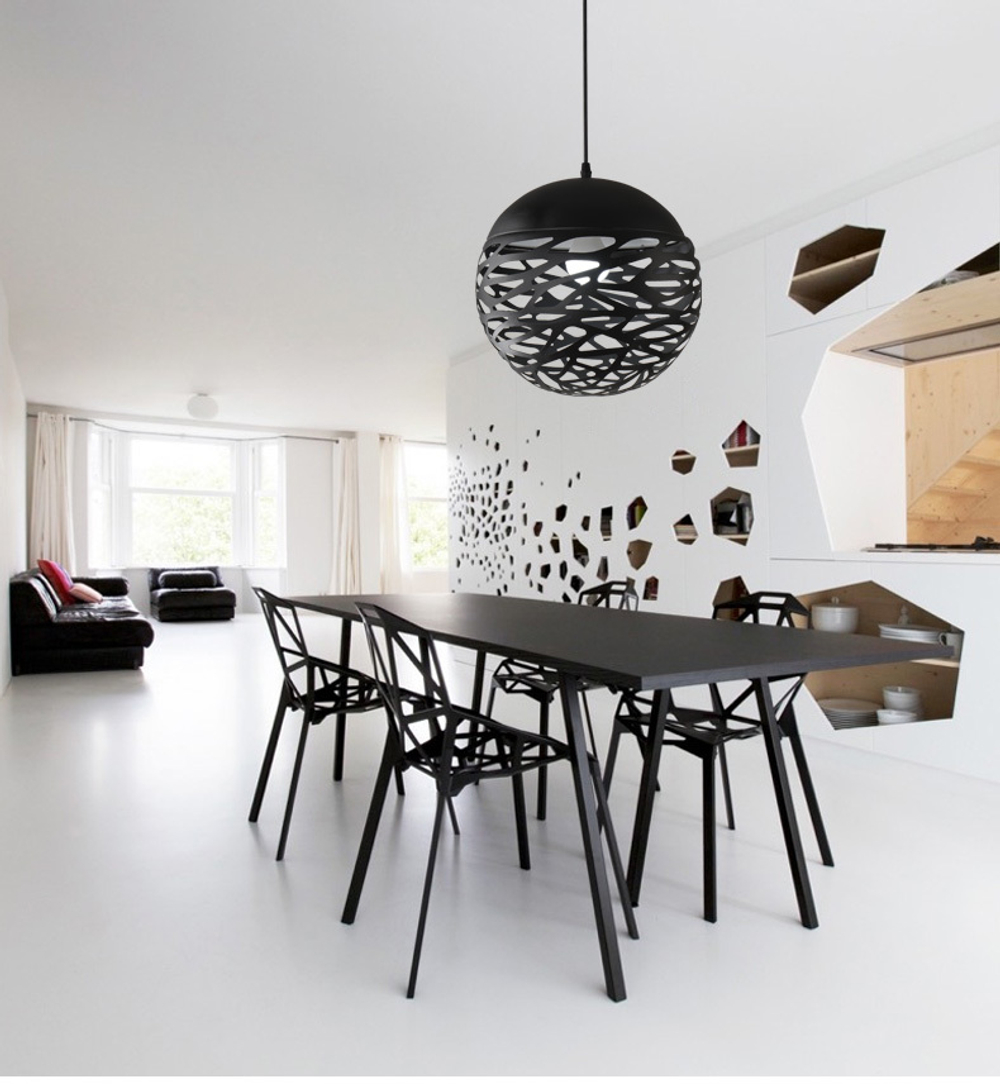 Pendant design lamp Kelly Cluster by Studio Italia Design (White/sphere)