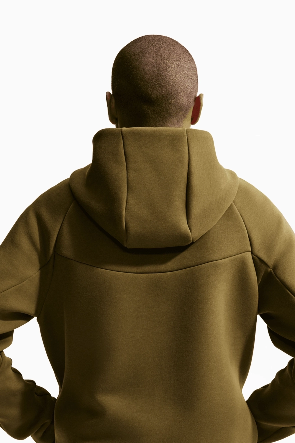 Кофта Nike Sportswear Tech Fleece Windrunner - зеленый