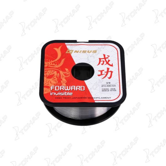 Леска FORWARD Invisible 0,496mm/100m Nylon (N-FI-0496-100) Nisus