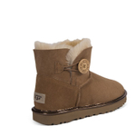Угги Bailey Button Mini II Metallic Chestnut